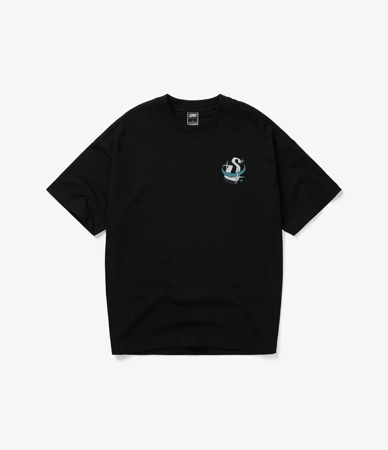 Satellite Initial Logo T-Shirt