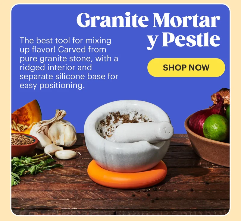 Granite Mortar y Pestle SHOP NOW
