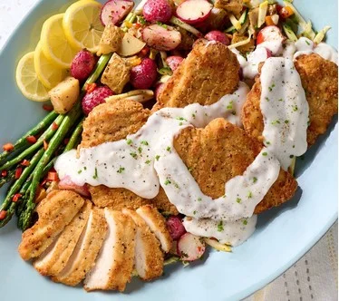Heartland Fresh (18) 5-oz Original or Tater-Crusted Fried Chicken
