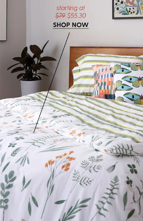 Botanica Brushed Cotton Duvet Cover Set