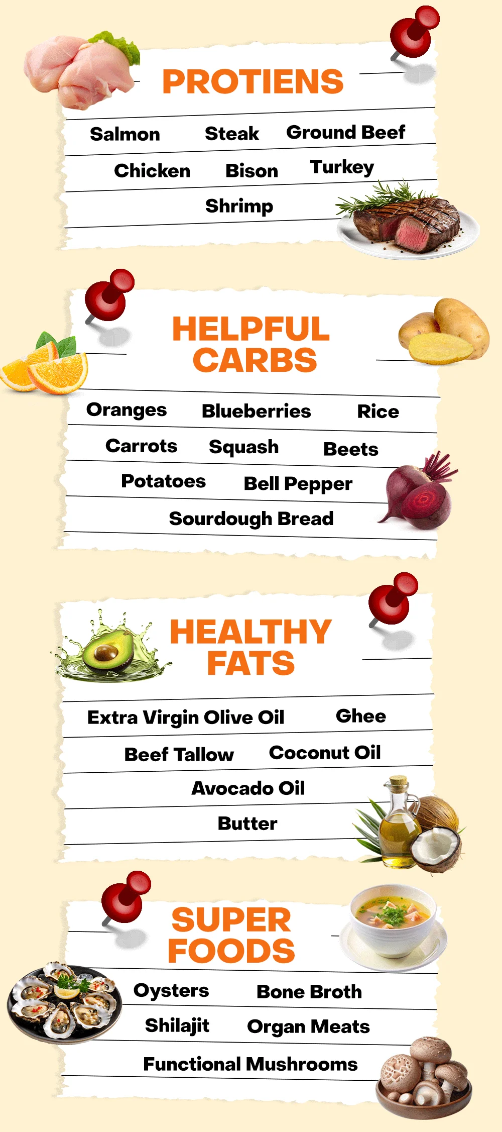 Here's a quick list of foods to explore for a healthier, fitter you
