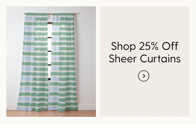 Shop 25% Off Sheer Curtains