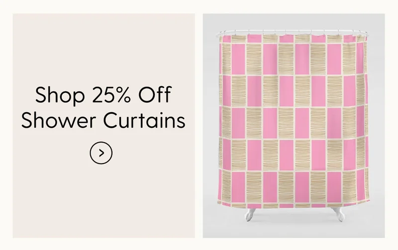 Shop 25% Off Shower Curtains