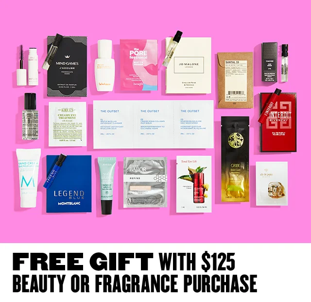 Multi-brand gift with purchase.