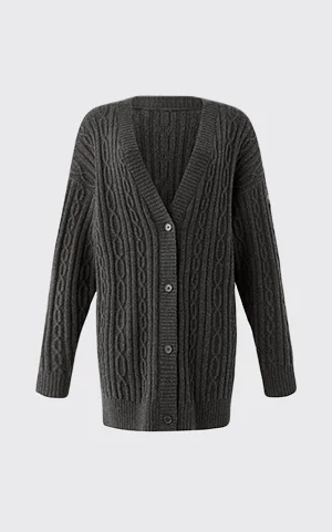 Cable Knit Winter Bliss Cardigan