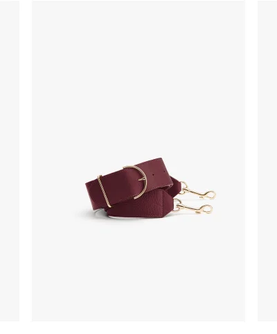 Adjustable Wide Strap Cherry
