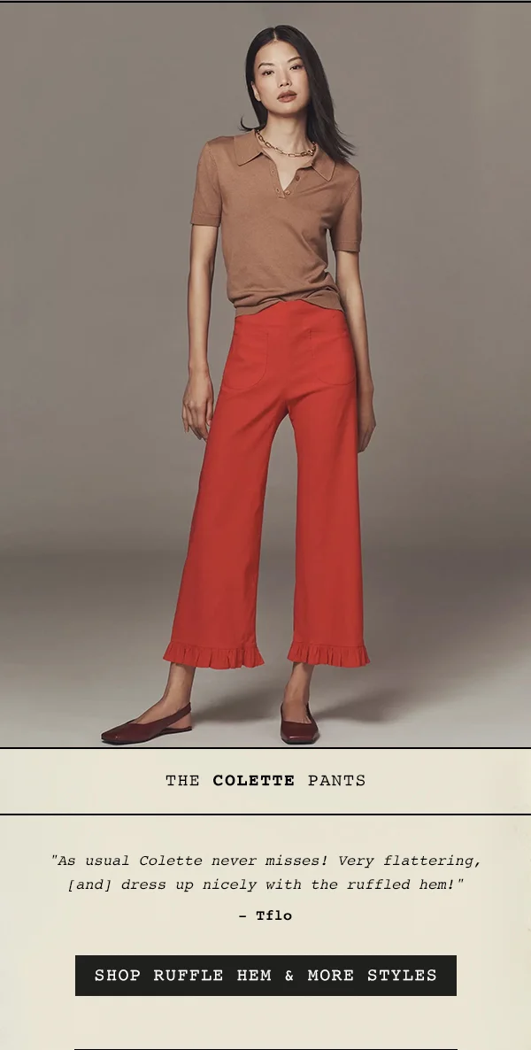 Shop ruffle hem and more styles