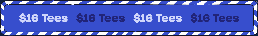 $16 Tees
