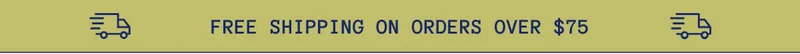 Free Shipping On Orders Over $75