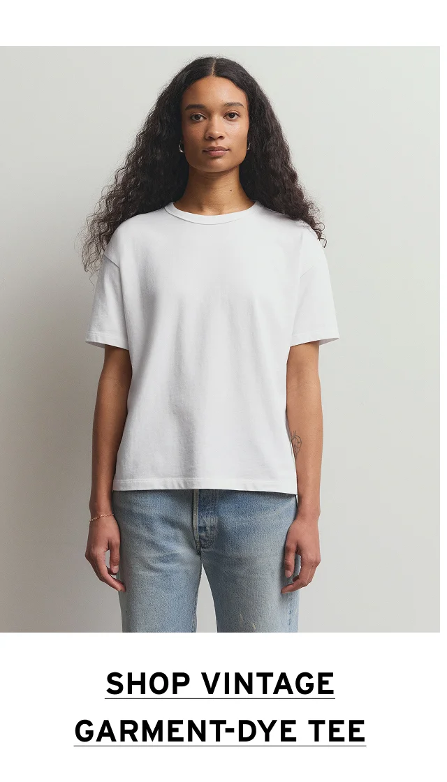 SHOP VINTAGE GARMENT-DYE TEE