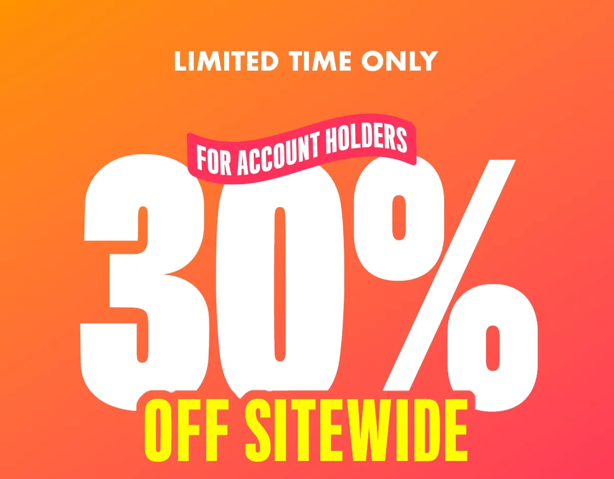 30% off sitewide