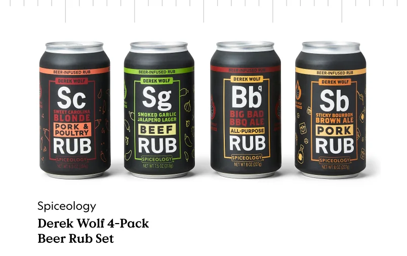 Derek Wolf 4-Pack Beer Rub Set