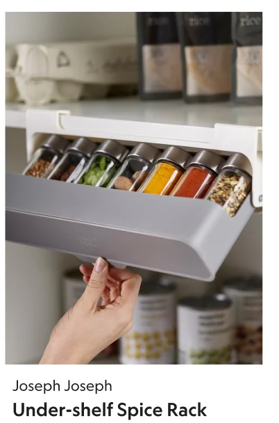 Under-shelf Spice Rack