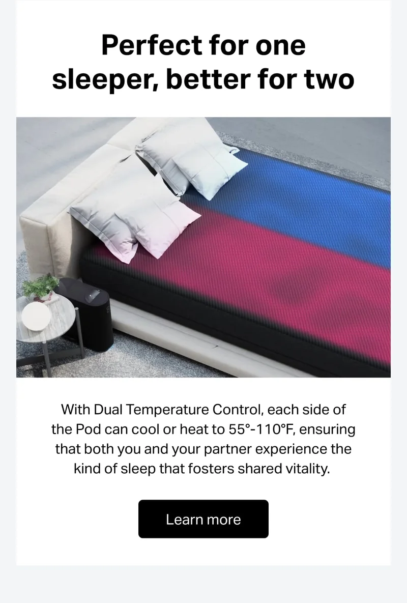 Perfect for one sleeper, better for two