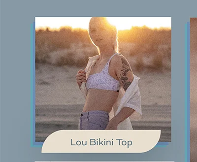 Lou Reversible Bikini Top