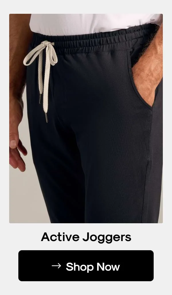 Black Active Joggers