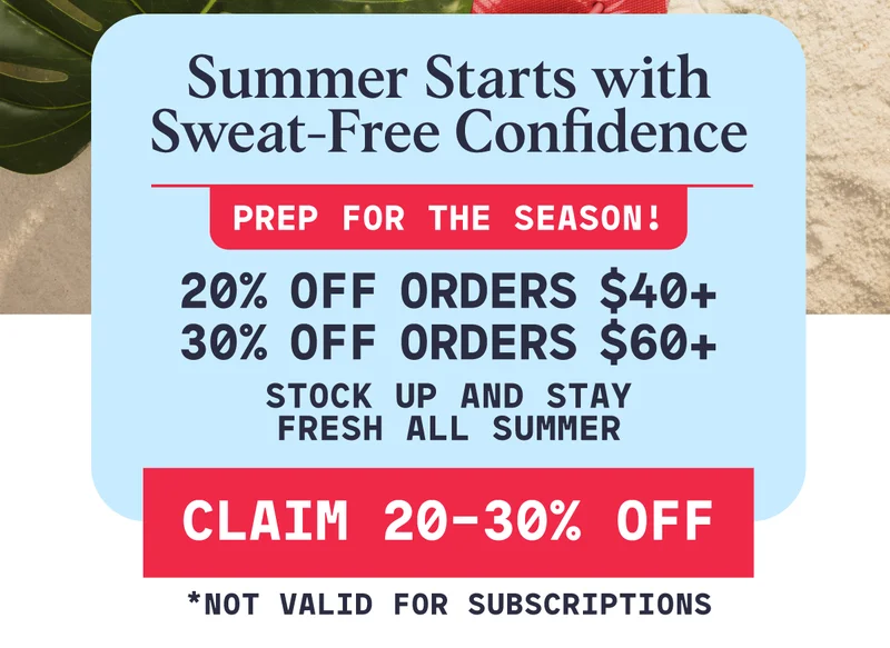 Sweat-Free Confidence