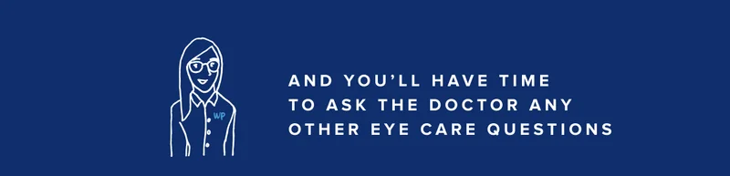 And You'll have time to ask the doctor any