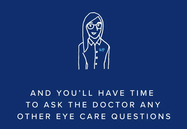 And You'll have time to ask the doctor any