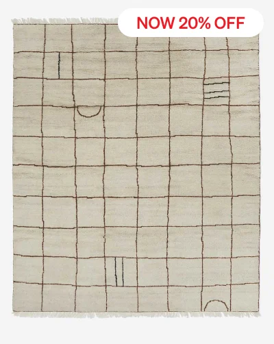 Shop irregular Grid Rug