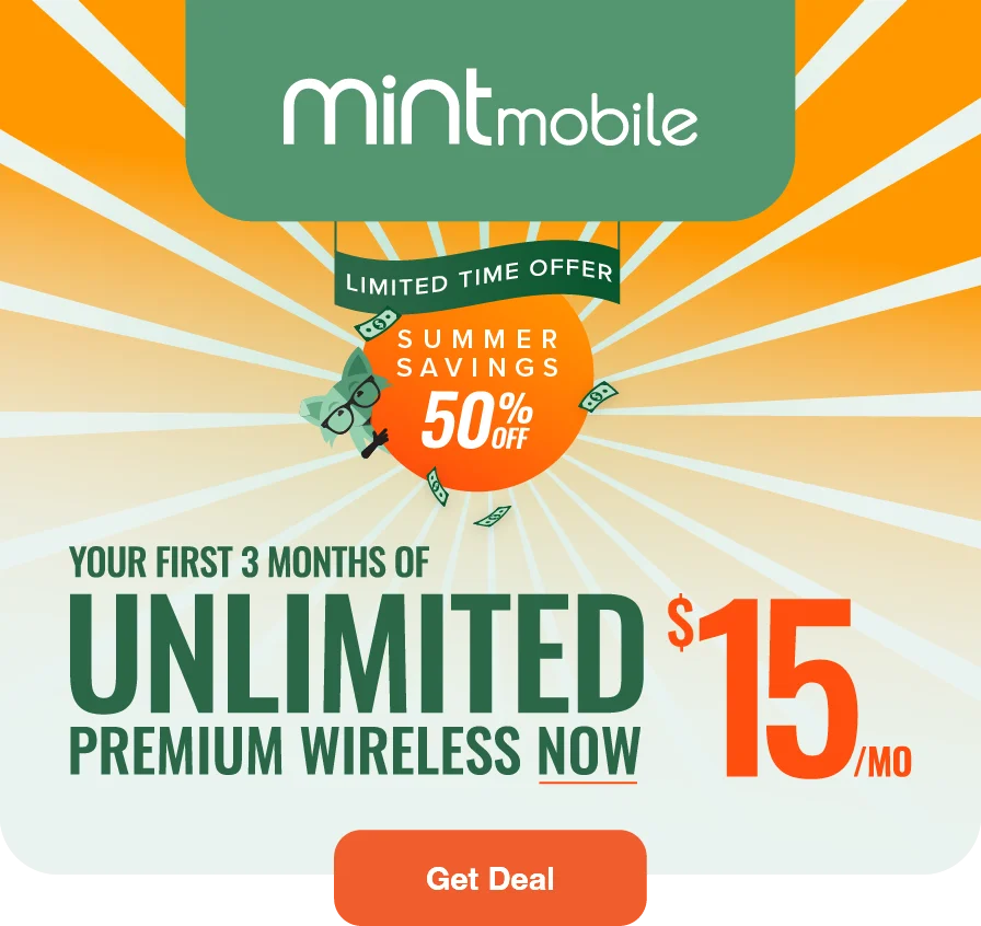Your first 3 Months of Unlimited premium wireless now $15/mo