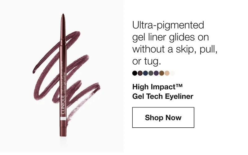Ultra-pigmented gel liner glides on without a skip, pull, or tug. | High Impact™ Gel Tech Eyeliner | Shop Now