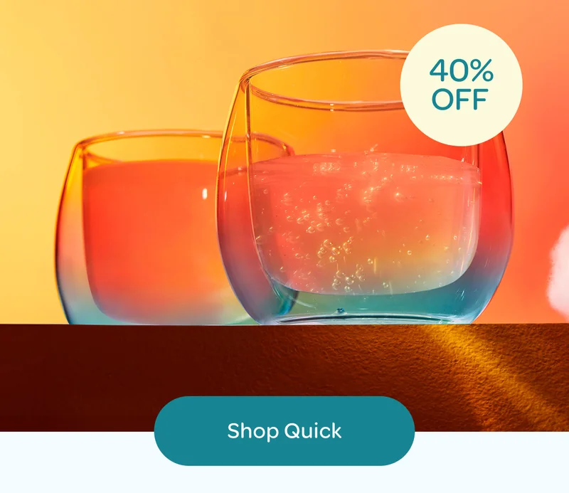 40% off - Shop quick