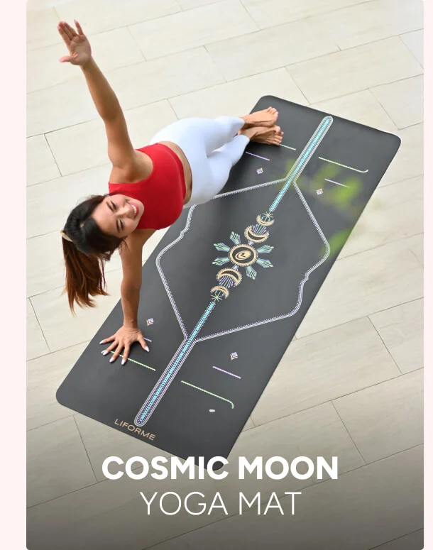 Cosmic Moon Yoga Mat