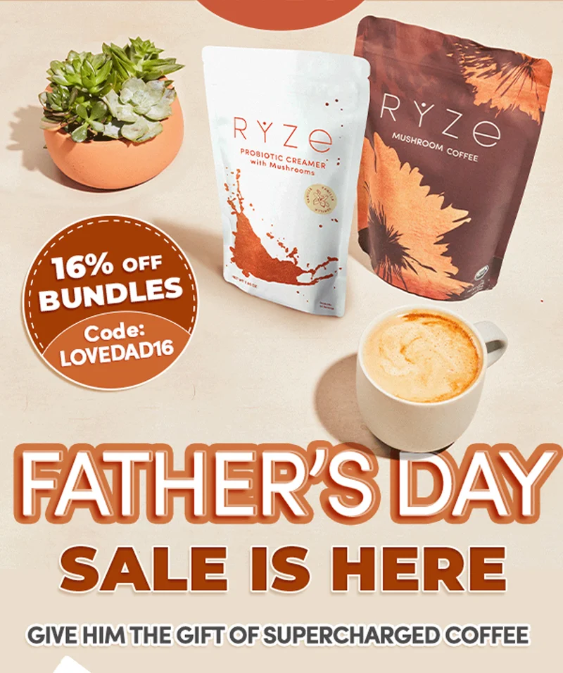 16% off BUNDLES | Code: LOVEDAD16 | Father's Day Sale is here | Give him the gift of supercharged coffee