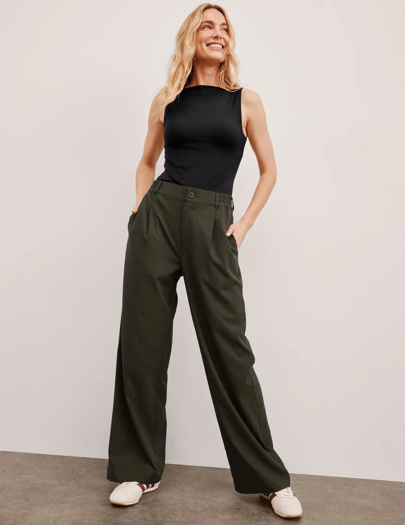 Image of Status Wide Leg Trouser