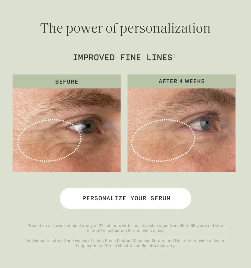 The power of personalization | Personalize your serum