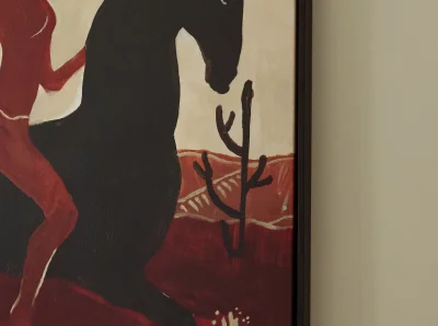 Shop Crimson Rider Wall Art