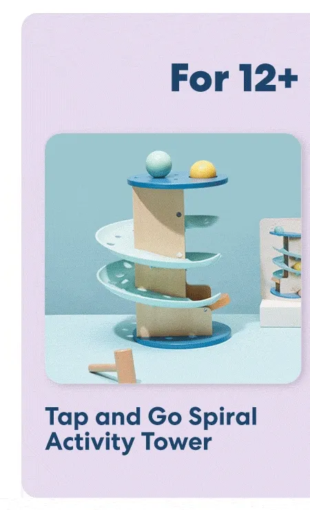 Tap and Go Spiral Activity Tower