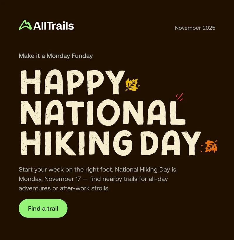 AllTrails Trail Notes