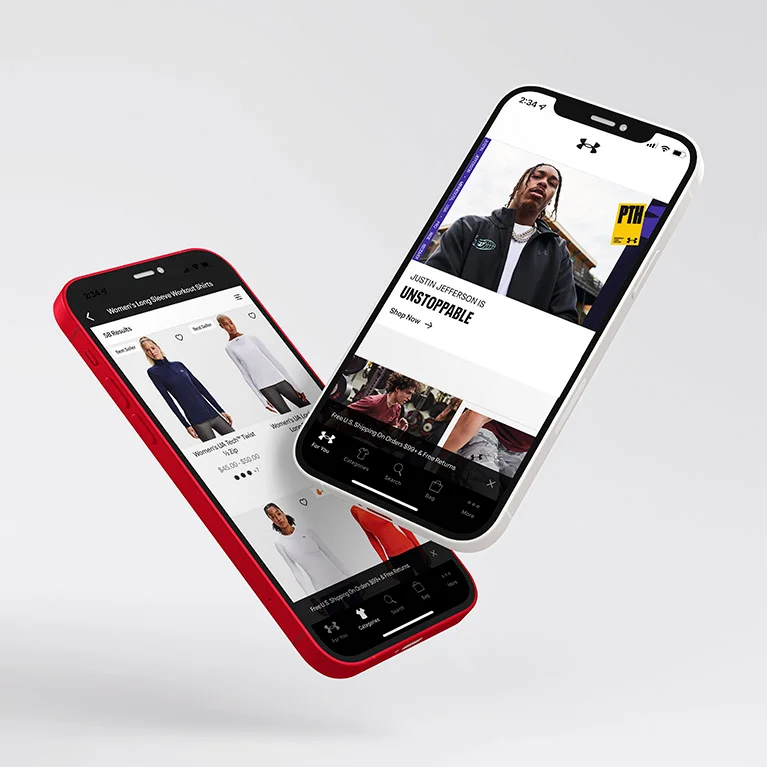 Shop Faster With The UA App