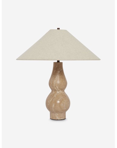 Seine Table Lamp by DISC Interiors - Travertine