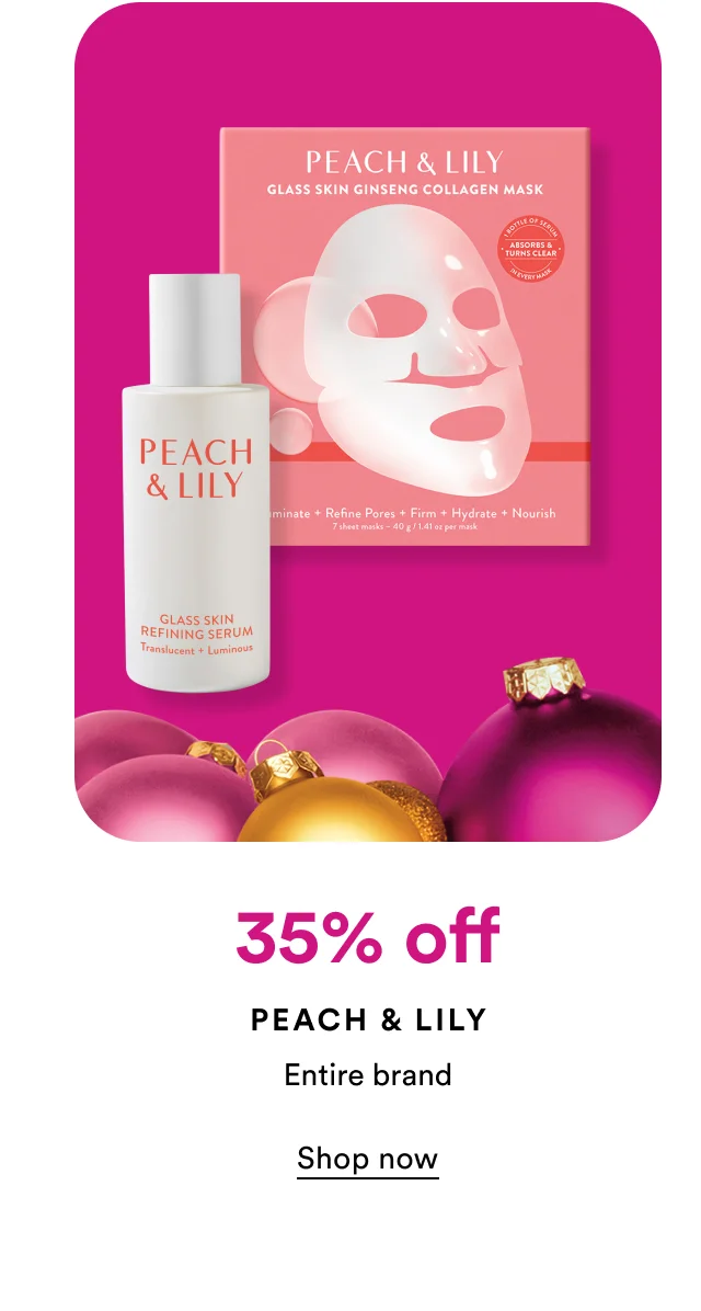 35% off | Peach & Lily