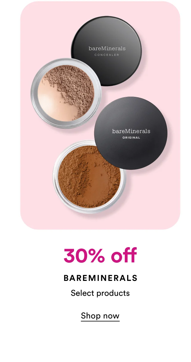 30% off | BareMinerals | Select products