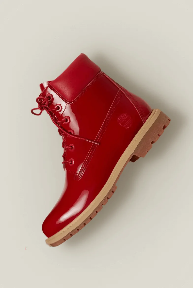 Women's Patent Leather Premium 6-inch Waterproof Boot