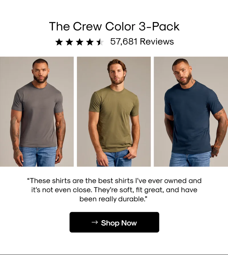 The Crew Color 3-Pack