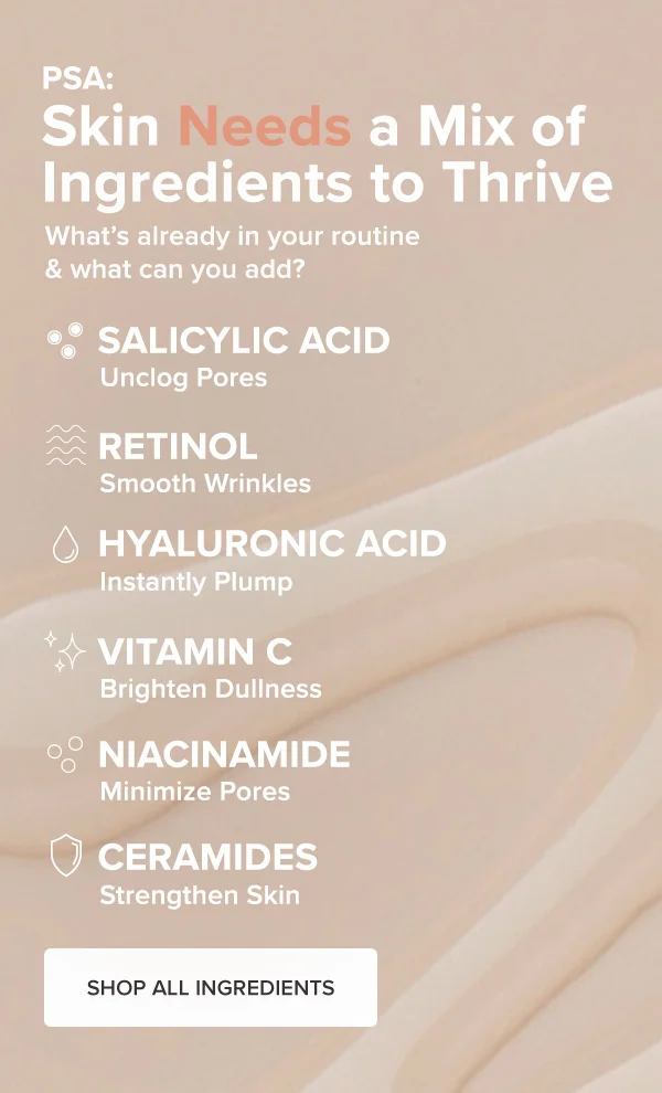 SHOP ALL INGREDIENTS >