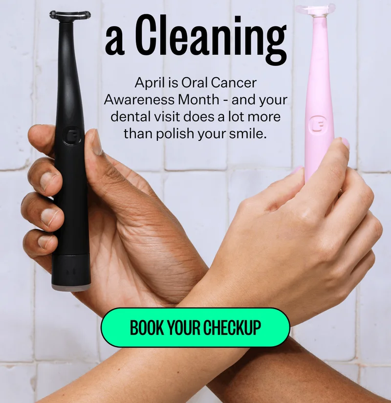 April is Oral Cancer Awareness Month - and your dental visit does a lot more than polish your smile. Book your checkup