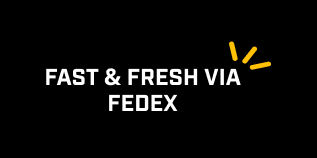 FAST & FRESH VIA FEDEX
