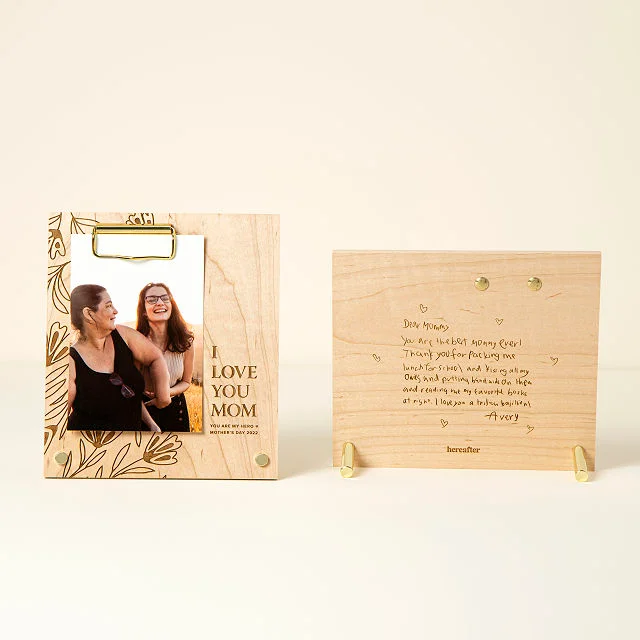 Personalized Note to Mom Picture Frame
