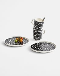 Oiva / Räsymatto Mug and plate set