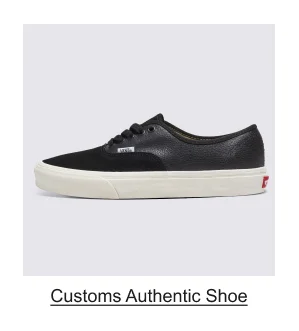 Customs Elevated Black Authentic Shoe