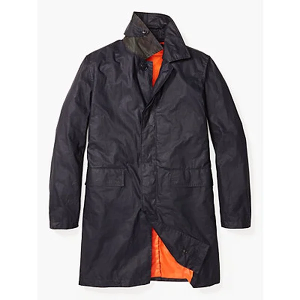 Jack Spade Waxwear Trench Coat