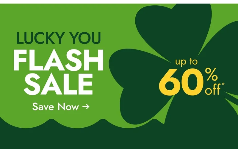 Lucky You Flash Sale—Up to 60% Off