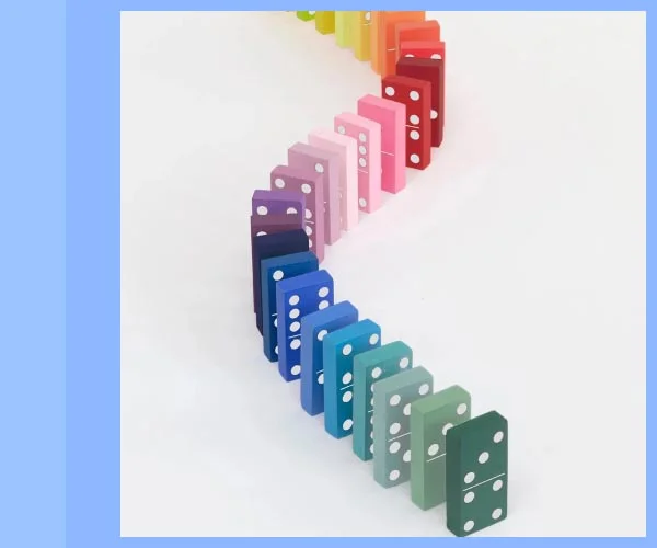 Gradient Dominoes
