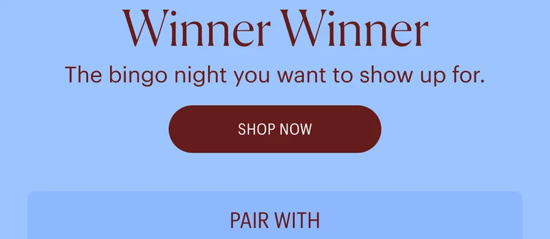 Winner Winner - The Bingo Night You Want To Show Up For.